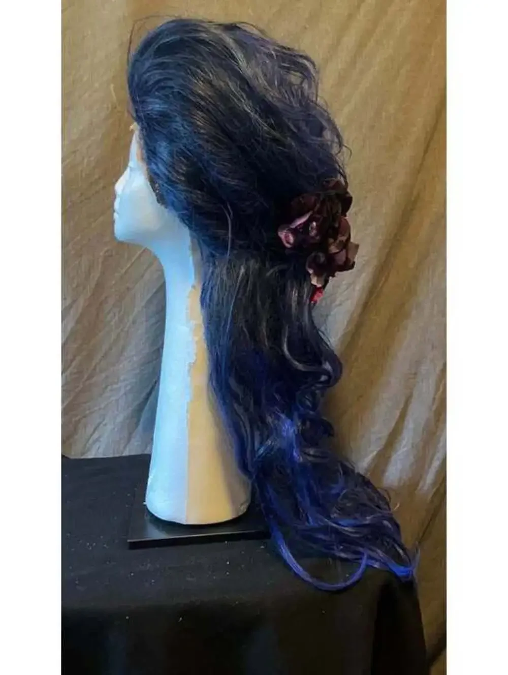 Blue Lace Front Styled Wig